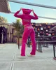 Женщина -дизайнерская женщина сочные спортивные костюмы женская 2 кусок женский спортивный костюм с двумя частями Velvet Juicy Suit Women Coutoure Set Track Suit
