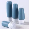 Garrafas de armazenamento Dispensação da garrafa de grande capacidade boa vedação à prova de vazamento portátil Silicone Travel Shampoo Body Wash Recilável