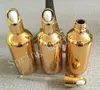 Bouteilles de rangement 50pcs 100 ml Golden / Silver Glass Dropper Essence Huile Fial Cosmetic Sérum Emballage Rechargeable Perfume