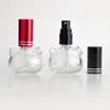 Depolama Şişeleri 100pcs 10ml Mini Sevimli Porable Cam Parfüm Şişesi Sprey Boş Parfum Kılıfı DHL tarafından Kadınlar İçin