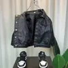 Jackets meninos jaqueta de couro FAUX CRIANÇAS PU PU