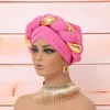 Abbigliamento etnico Big Trand Women's Turban Cap Elastic African Head avvolge il copricapo Lady Party