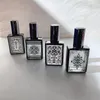 Butelki do przechowywania 4PCS 15 ml galwaniczne perfum butelka szklana szklana rurka anodowana aluminiowa spray sub-bettling nawilżanie