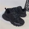 Triple S Casual Scarpe da uomo da donna Forme di oversize di scarpe da atletica Allenatori di lusso Sneaker Fashion Sneakers Outdoor