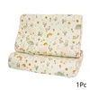 Pillow 1pc Printed Cotton Cover Neck Healthcare Latex Case Washable Memory Foam Pillowcase Bedroom Sofa Home Decorative