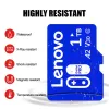 Tarjetas Lenovo Micro TF/SD Card 2TB 1TB Clase 10 Alta velocidad A2 Tarjeta de memoria 512 GB Memoria Flash SD 256 GB para Nintendo Switch OLED