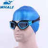 Clear Objektiv Schwimmbrille Erwachsener Antifog UV -Schutz für Männer Frauen wasserdichte verstellbare Silikonschwimmgläser in Pool 240409