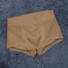 Underpants 1pc sexy Men Hip Bulifter Enhancer Booker Shorts Impietato biancheria intima mozzafumo traspirato a consacratura mutandini