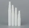 Bottiglie di stoccaggio 10 ml di plastica bianca bottiglia ad aria senza aria pressa lunga pompa lozione/emulsione/sier