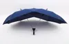 Paraplyer Fashion Persoonlijkheid mannelijke Paraplu Vrouwen Creatieve Dubbele Liefhebbers pole Top Een Stuk1660138
