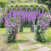 Wisteria Artificial Flowers 12cece Party Purple Rattan Fake Plant Vine Hangin Garland Wedding Decorations