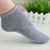 Frauen Yoga -Socken Nicht -Slip -Damen Anti Slip Silicon Fitnessstudio Pilates Ballet Socken Fitness Sport Socken Baumwolle atmungsaktive Elastizität