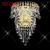 Wall Lamp SOFEINA Contemporary Crystal Indoor Art Living Room Bedroom Bedside Luxurious El Corridor Hallway