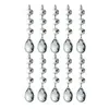 Decorative Flowers Beaded Curtains Crystal Pendant 1 Drop 3 14mm Acrylic Material Garland Hanging