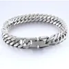 Hiphop rock bracciali kettingarmband voor man en vrouwen geschenk bedel armband Designger sieraden roestvrijstalen Cuban Link Iced Out armbanden