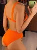 Kobiety stroje kąpielowe S- XL 12 Kolor Bilbed Bikini Bikini Samica Kobiet Kobiet Dwuczęściowy zestaw Bather Kąpiel SWIK SWIL V3402SW