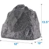 Solutions théâtrales 2R8G SETTRICE DE GRANITE DE GRANIT 8 ROCK 2 - Améliorez votre divertissement en plein air avec un son de haute qualité en gris granit