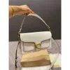 Shoulder Bags Women's Handbag Coaches Bag Cowhide Messenger Bag Retro and Versatile Long Coache Bag Two Detachable Shoulder Straps 716
