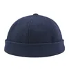 Berets Brimless Baseball Caps papa papa hiver beret hip hop beanie hommes docker marin chapeaux femmes laine de neige en laine hommes grand taille Caps de crâne D24417