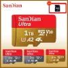 Karten San Dian Original Micro Card 2TB Hochgeschwindigkeit TF -Karte 1 TB SD Speicherkarte für Telefonsicherheitsschutz Flash -Karte Geben Sie Kartenleser