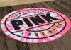 Lannidaa Green Pink Brand Round Beach Towel pour adultes grandes serviettes de sport imprimées 150 cm Servette de Page Microfiber Towel9633301