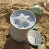 Sabbia gioca d'acqua divertimento per bambini giocattoli spiaggia per bambini giocattoli spiaggia per bambini giocattoli di sabbia di sabbia di sabbia di sabbia di pala rastrelli rastrellini da spiaggia stampi estivi all'aperto y240416