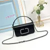 Handbag Crossbody Shoulder Locoo Chain Designer Leather Event Bag Single Woman Vallenttiino 2024 Calf Fashion Bags Vo Crystal Purse Diamond New Lady JKUJ