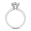 13ct vvs1 кольца для женщин обручальный обручальный обещание Solitaire Band GRA Сертифицированная S925 Серебряное кольцо ювелирных изделий 240417