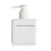 Verpakkingsflessen Groothandel 250 ml 8.5 oz Refilleerbare fles Shampoo vloeistof Soap Dispenser Pompcontainer voor keukenbadkamer druppel Lever DHD7C