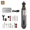 Worx 8V Rotary Tool WX106 Cordless Mini Drill Engraving Grinding Polishing Machine USB Charger Variable Speed Power Tools Set 240318