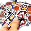 10/50/100 PCS Autocollants de basket-ball mignon Kawaii Couleurs Couleurs autocollants Scrapbooking Stickers Stickers Bureau de bureau