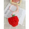 Shoulder Bags Cute Beaded Strawberry Purses Crosbody Bag For Girls Handmade Fashion Women And Handbags Party Clutch Mini