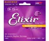 3 مجموعات Lot Elixir 11002 Nanoweb Ultra Thin Thin Acoustic Guitar Strings Extra Light 010047 Elixir Strings9987182