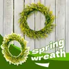 Decorative Flowers Latest Model Garland Wreath 2024 40 Cm Artificial Decoration Eucalyptus Simulated Spring Product Name Brand