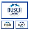 Stampa digitale personalizzata 3x5 piedi da 90x150 cm Busch Light Ice Bering Flag per Man Cave Pub Bar Banner Decoration Funny College Dorm B4131390