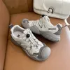 Vintage klobige Sneaker atmungsaktive Schuhe für Frauen lässige Sneaker Modeschuhsportarten
