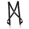 Mens Suspender Heavy Duty Swivel Hooks Elastic Straps X Type Adults Adjustable for Belt Loops Trucker Suspenders Supplies 240401