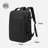 Plecak Andrayn Travel Men School Business Expandable USB Bag duża pojemność 17,3 Laptop Wodobodne moda