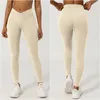 Active Pants Women Yoga Leggings V Cross High midje Gym Seamless Spandex Fitness Workout Tights Snabbt torrt bulfikning