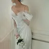 2024 Длинные рукава свадебные платья свадебное платье кружев