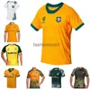 2023 2024 Maglie di rugby australiane a casa 2023 24 Kangaroos Wallaby Retro Shirt size S-5xl Maillot de National Australia Shirt Rugby FW24