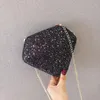 Bolsos de hombro lindas lentejuelas pequeños bolsos de bolso de diamantes dinero bolsillo de bolsas