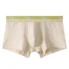 Men de coton modal Coton Shorts boxer Brief Mesh Soft Souchle Bulge Milieuse Panties Lingerie Sous-vêtements Skin Friendly Casual