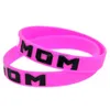 Jelly 1pc Ik hou van moeder Sile Rubber Hand Band Pink ADT -maat A For Family Party Gift Drop Delivery Sieraden Armakebanden DHGIS
