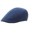 Ryqj Berets Men Berets Peaked Painter Capsフラットキャップハットニュースボーイハットパパレトロブリティッシュスタイルのクラシッククラシッククラシッククロス式D24418