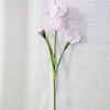 Fleurs décoratives artificielle de soie artificielle fleur branche arrangement floral réaliste bouquet de mariée de mariage vase ornement décoration de maison