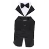 Vêtements pour chiens Tuxedo Tuxedo Chiens Shirts Animal Costume Wear Cotton Maridal Cosses Robes Mariages comme invité