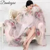 Dankeyisi Natural Silk Fashion Bandana Luxury Scarves Women Brand Silk Scarf Female Shawl High Quality Hijab Luxury Design 240323