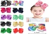 29 cores 6 polegadas lantejoulas coloridas laço grande com clipes boutique meninas acessórios de cabelo barrette hailpins bowknot Kidswear25781348797