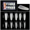 2024 100pcs/box Natural Transparent Seamless Fake Nails Full Coverage False Nails Tips Short T-shaped Full Cover Tips For Nails Sure, here